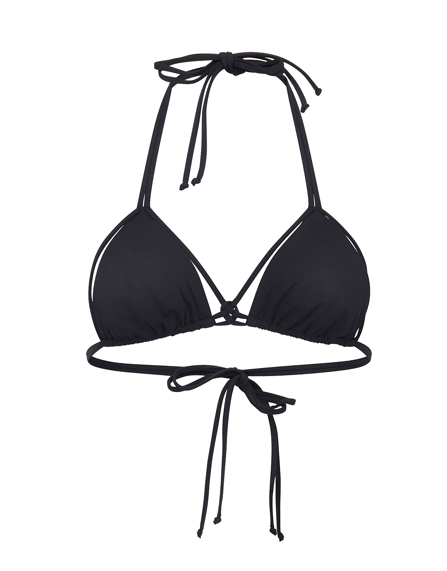 Tifanie Bikini Triangle Tie in Black | By Agent Provocateur