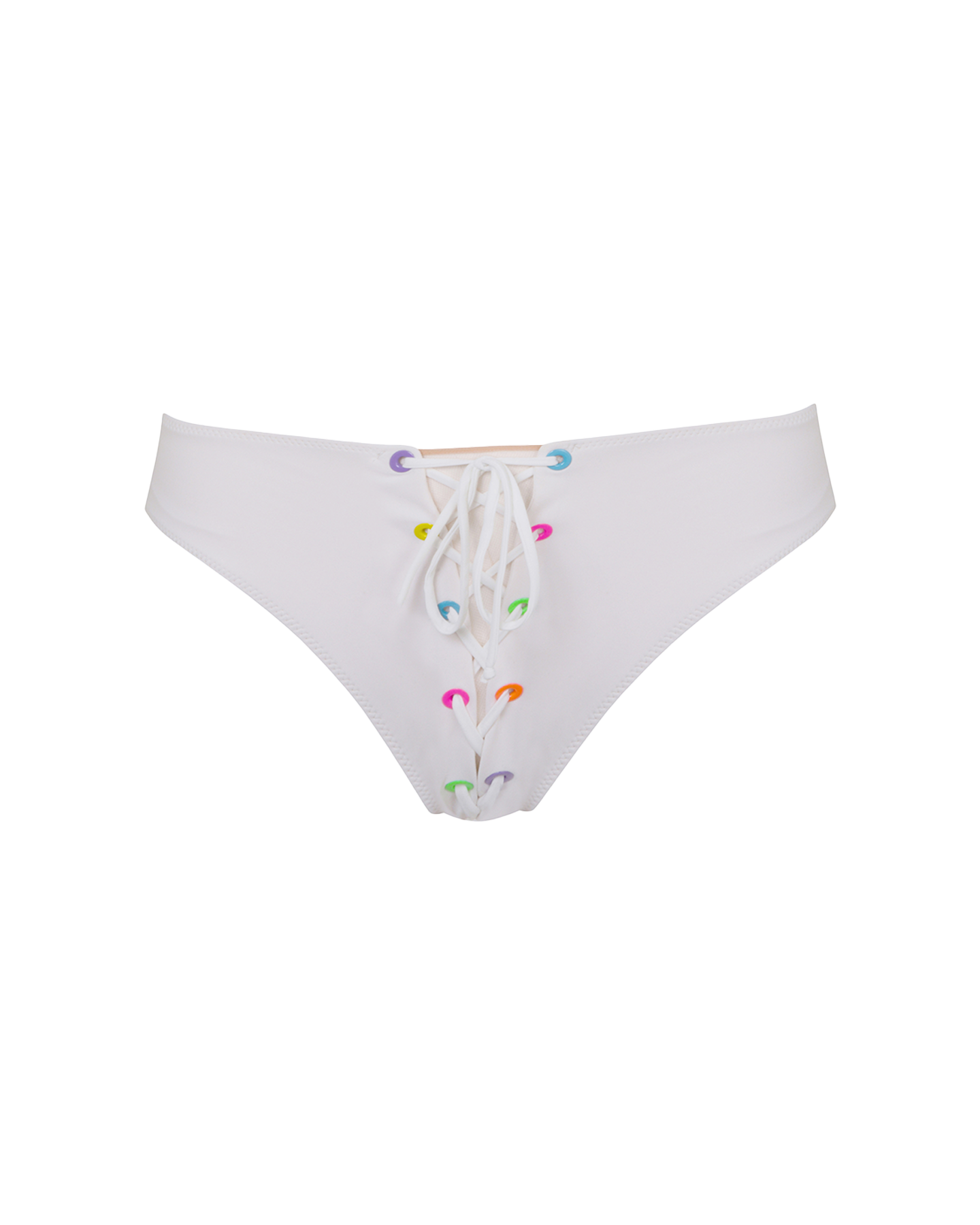 Marney Bikini Bottom In White Agent Provocateur Outlet