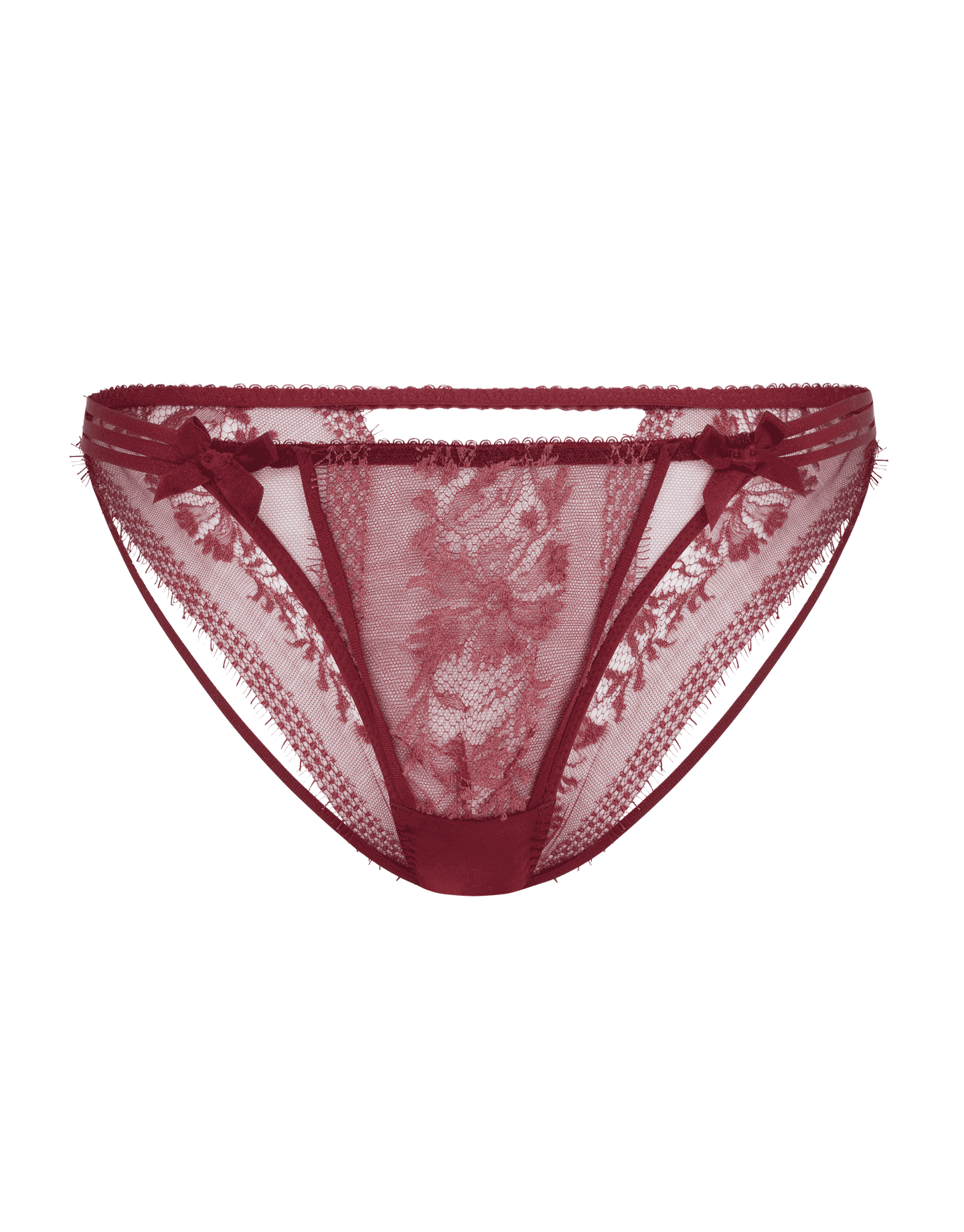 Tanya Full Brief in Burgundy | Agent Provocateur
