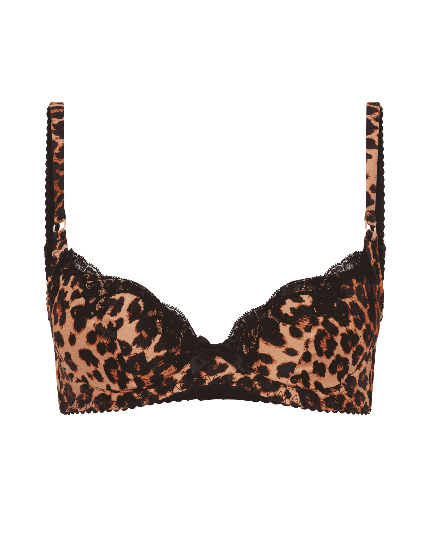 Molly Plunge Underwired Bra in Leopard | Agent Provocateur All Lingerie