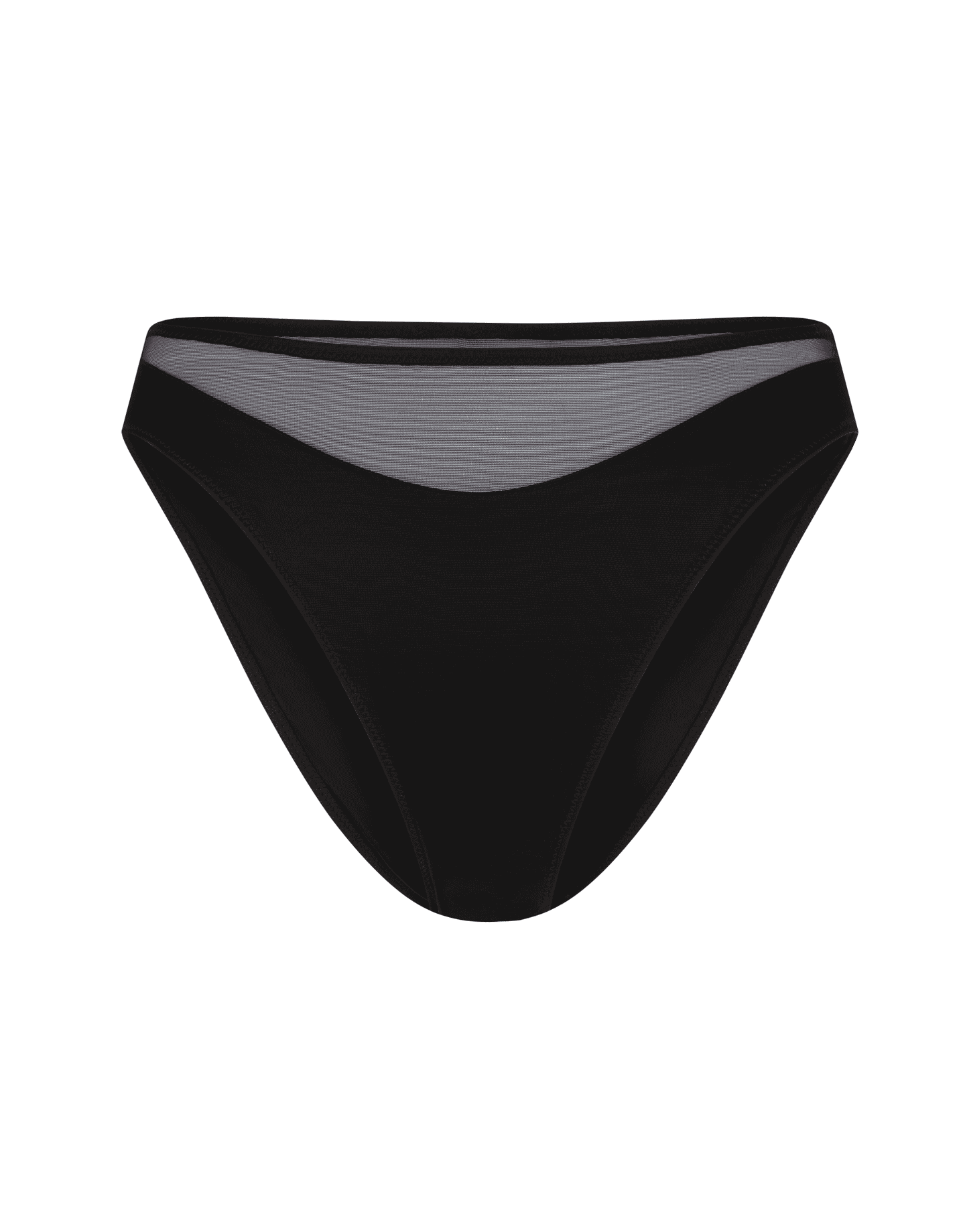 Lucky High Leg Brief in Black | Agent Provocateur All Lingerie
