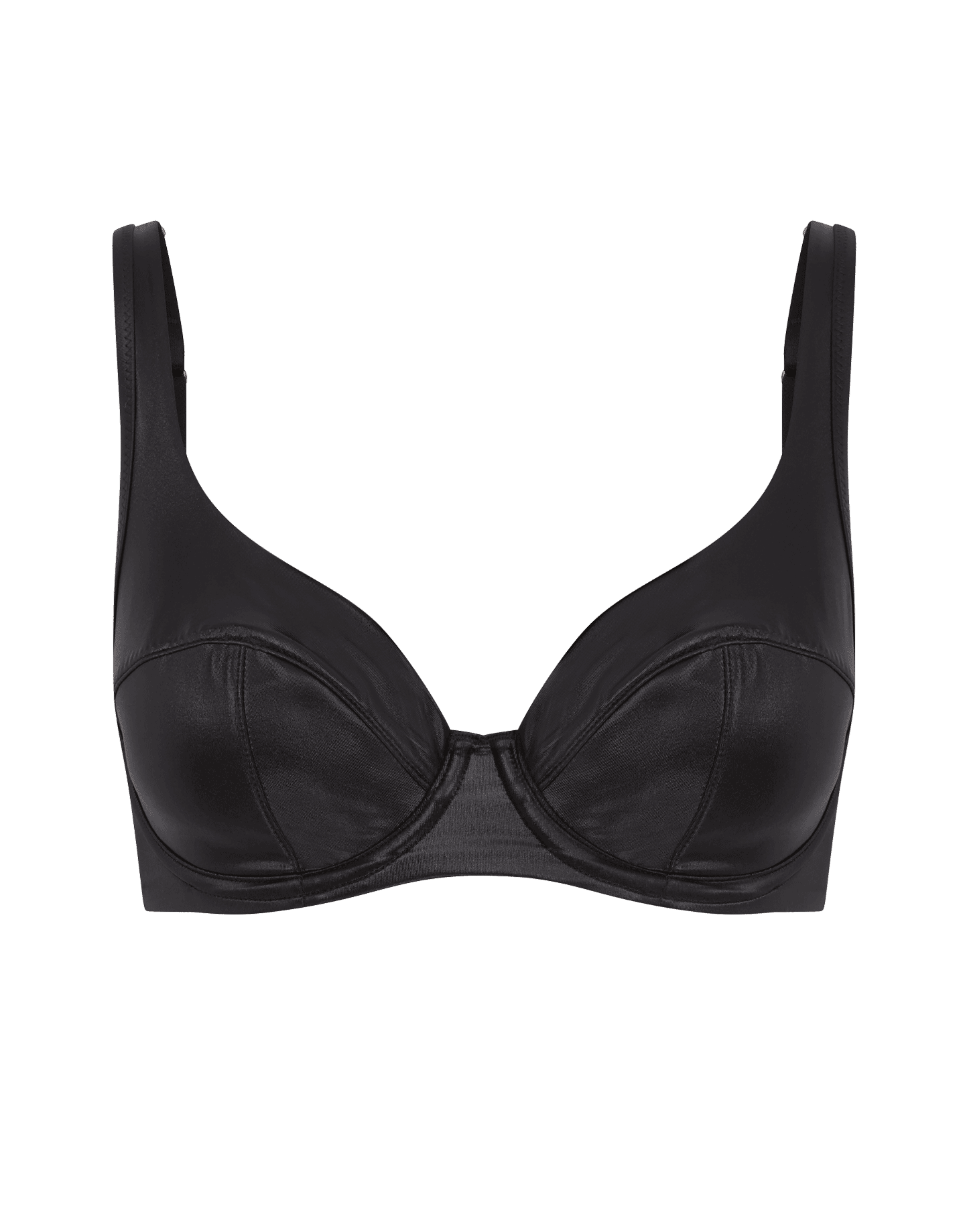 Paige Full Cup Underwired Bra in Black