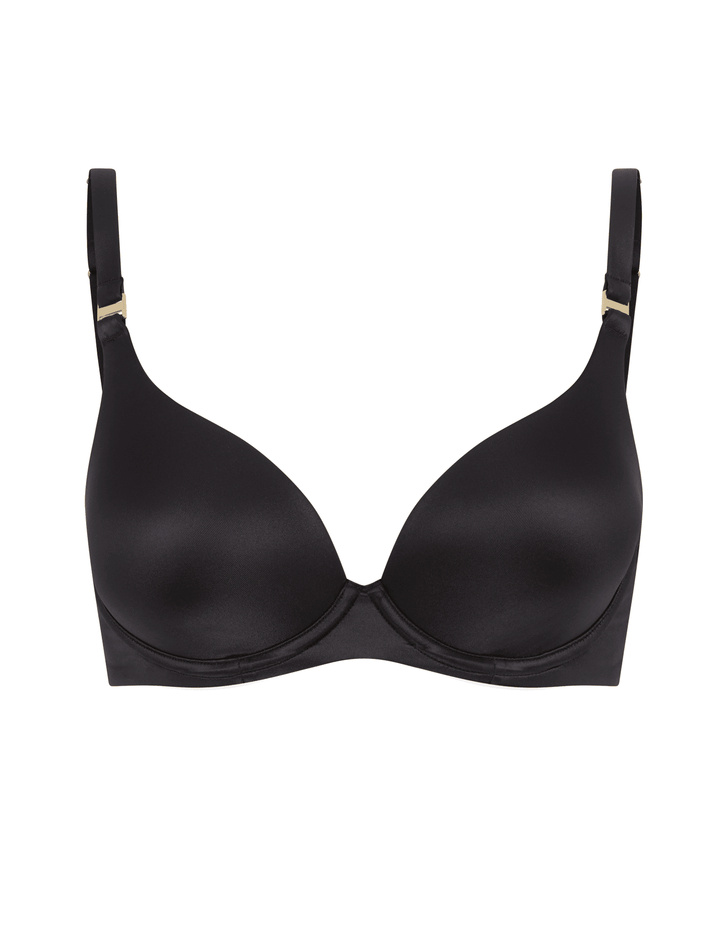 Paige Moulded Plunge Underwired Bra in Black | Agent Provocateur All ...