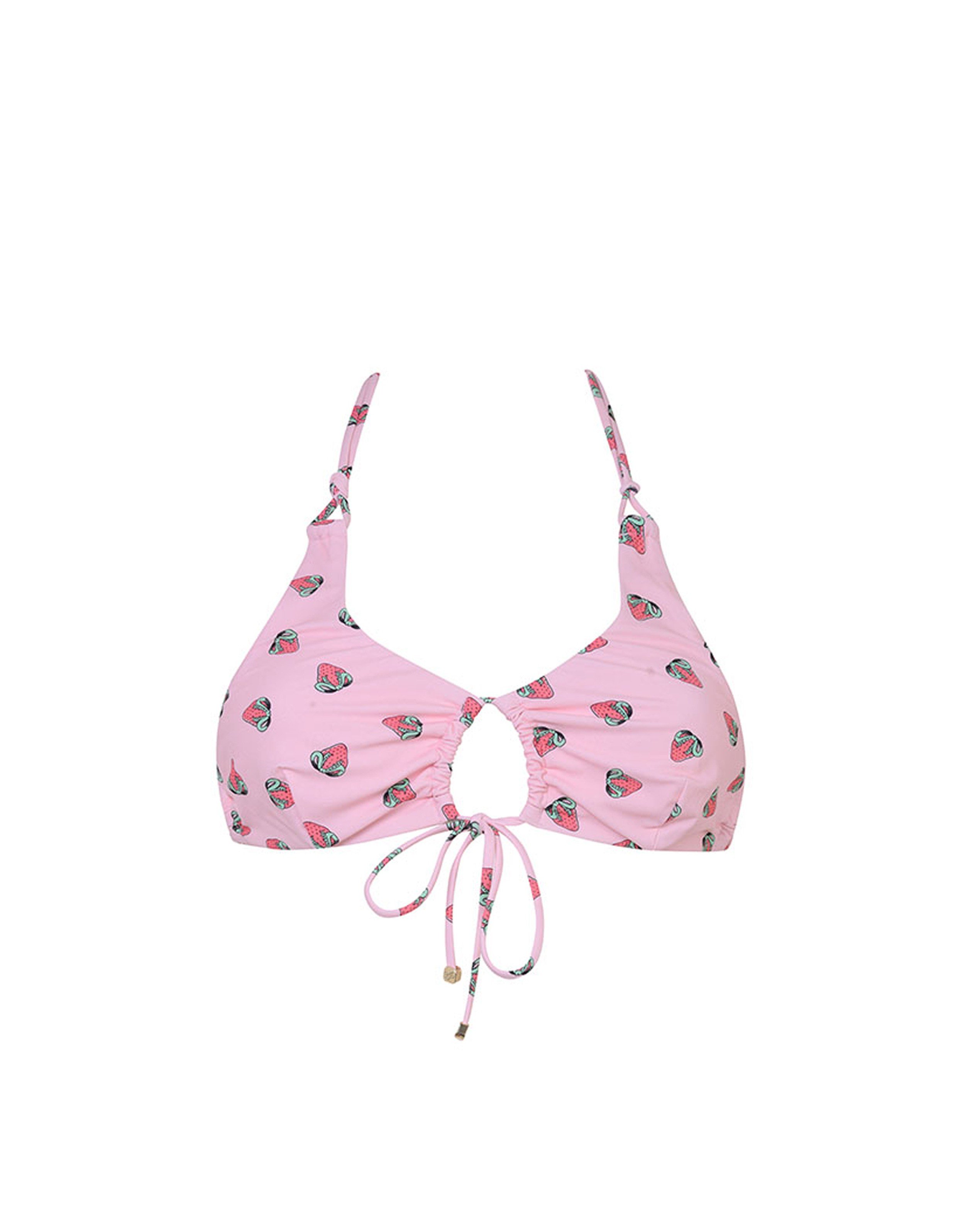 Fraise Bikini Top in Pink | Agent Provocateur