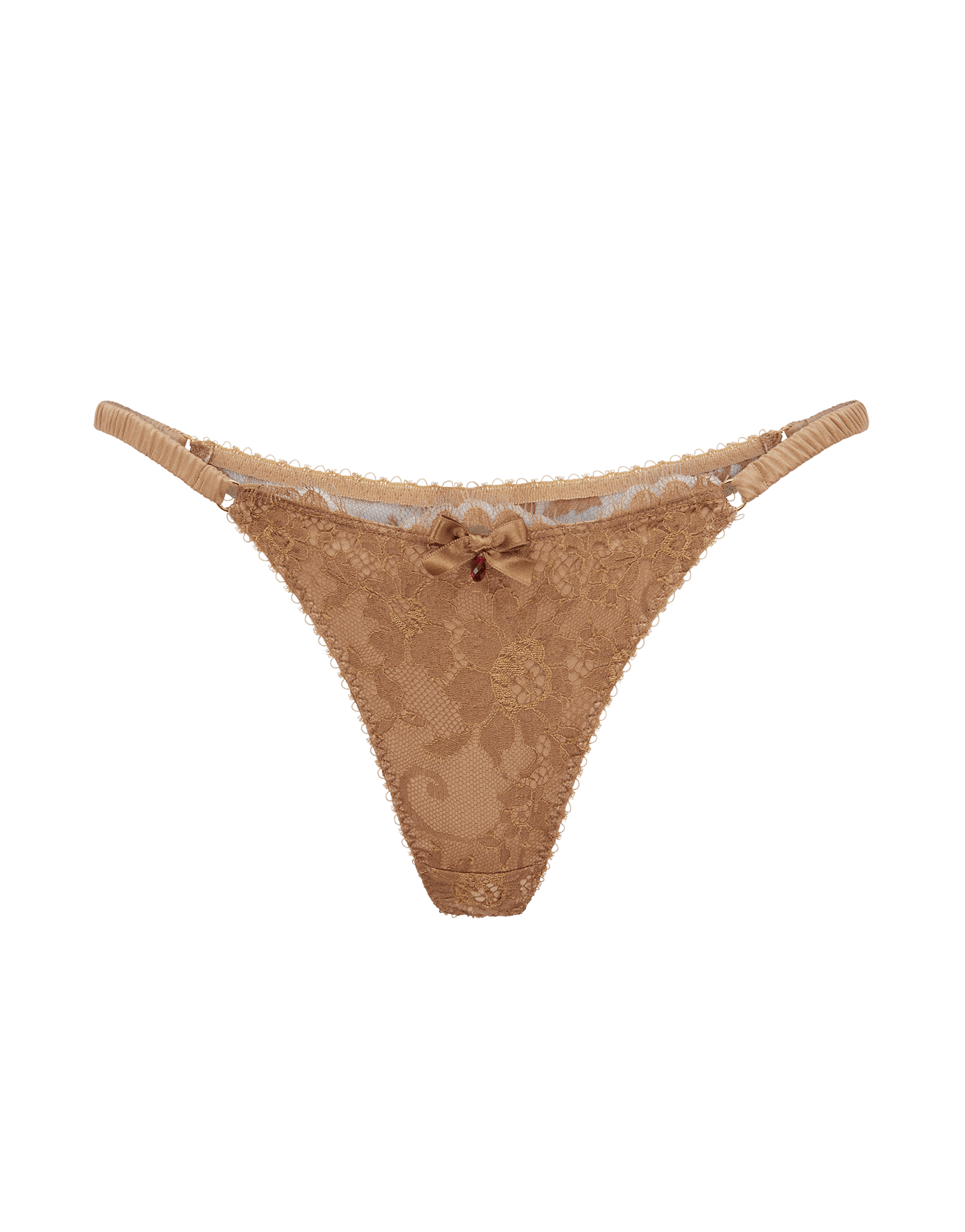 Carline Thong in Gold | By Agent Provocateur