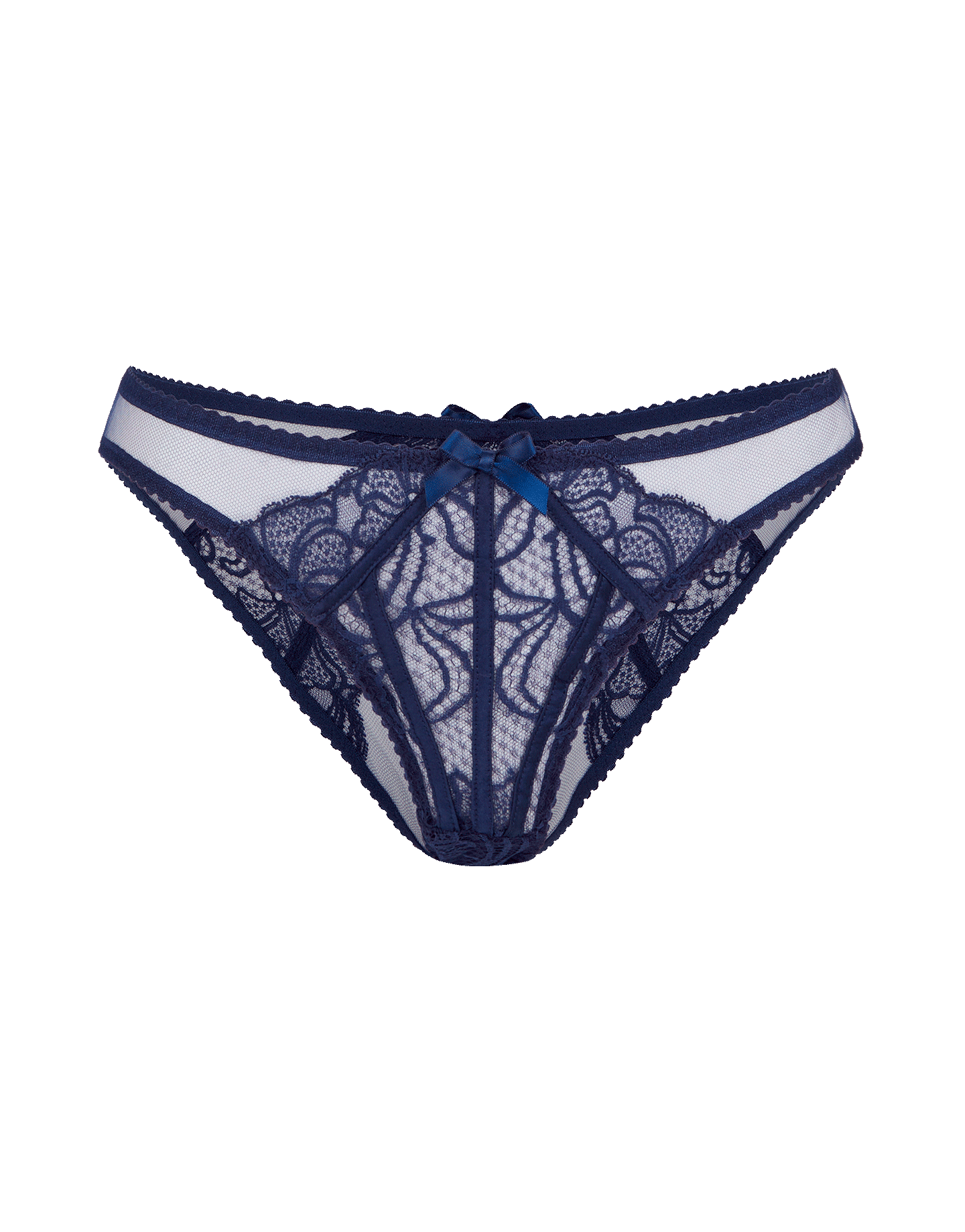 Claudette Sophia Balconette Bra Women's Underwear Intimates Lingerie French  Navy