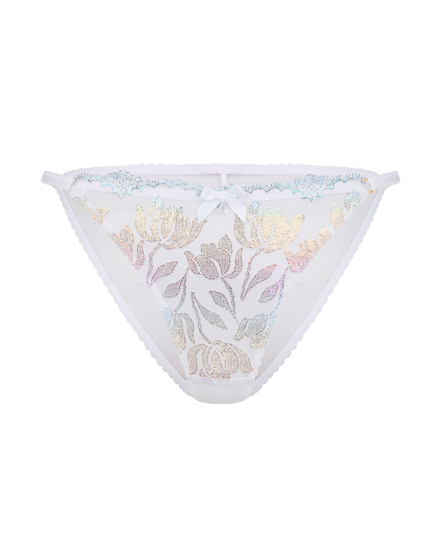 Sparkle Full Brief in White | By Agent Provocateur