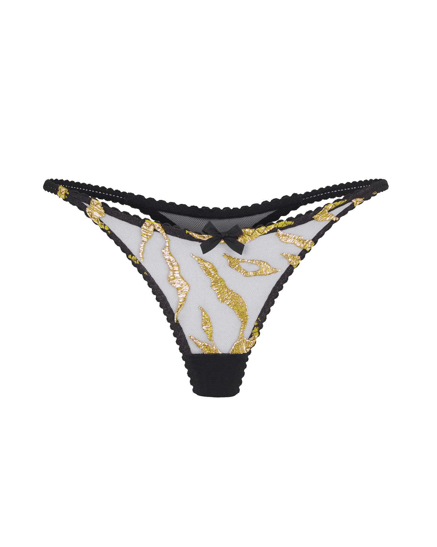 Pawla Thong in Black | By Agent Provocateur