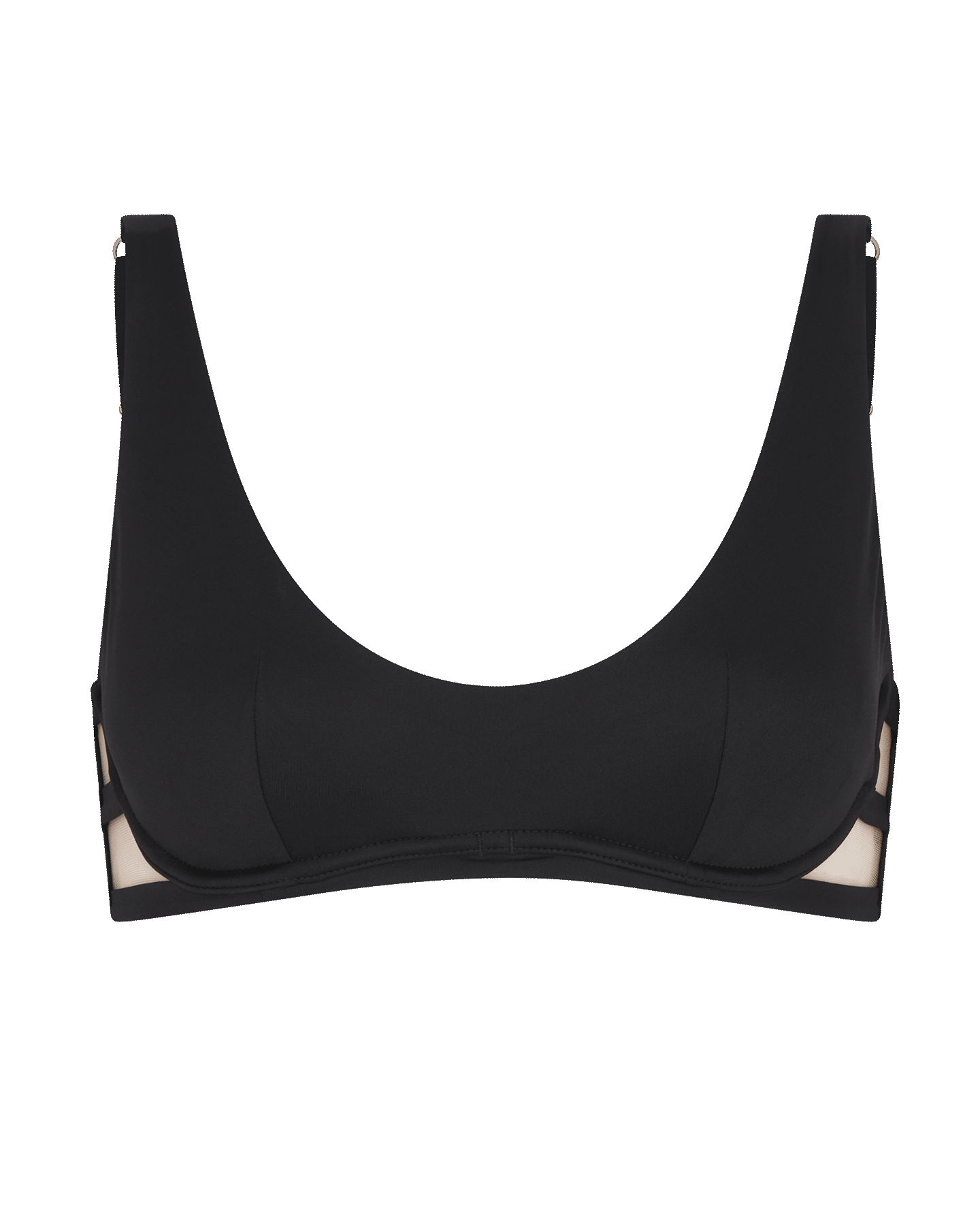 Cherelle Cupped Bikini Top in Black | By Agent Provocateur