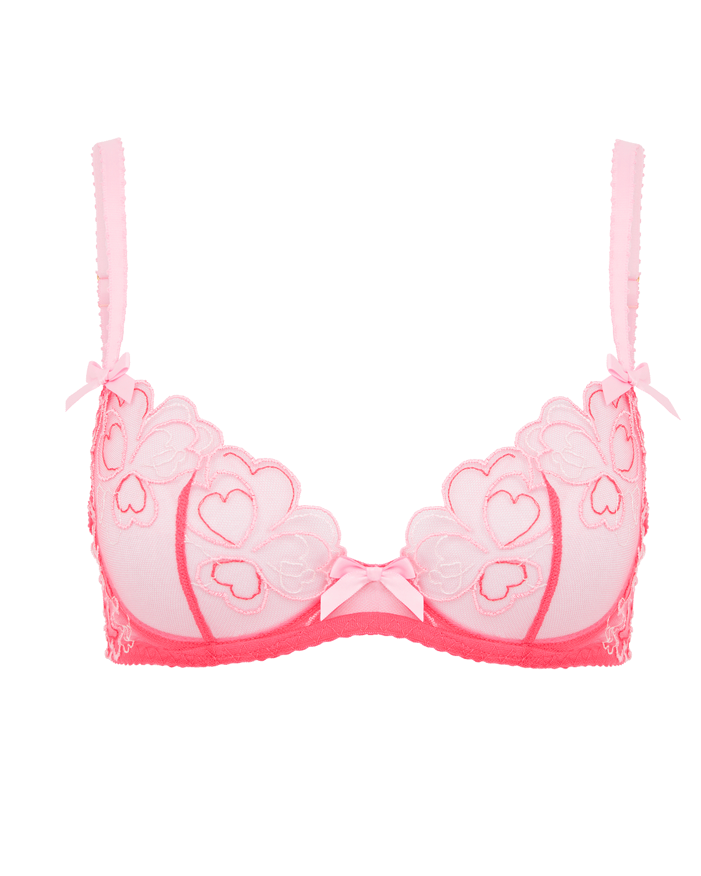 Lipsy Bra 34G Pink/Purple Emilea GK607 Padded Plunge Underwired New with  Tags - Against Breast Cancer