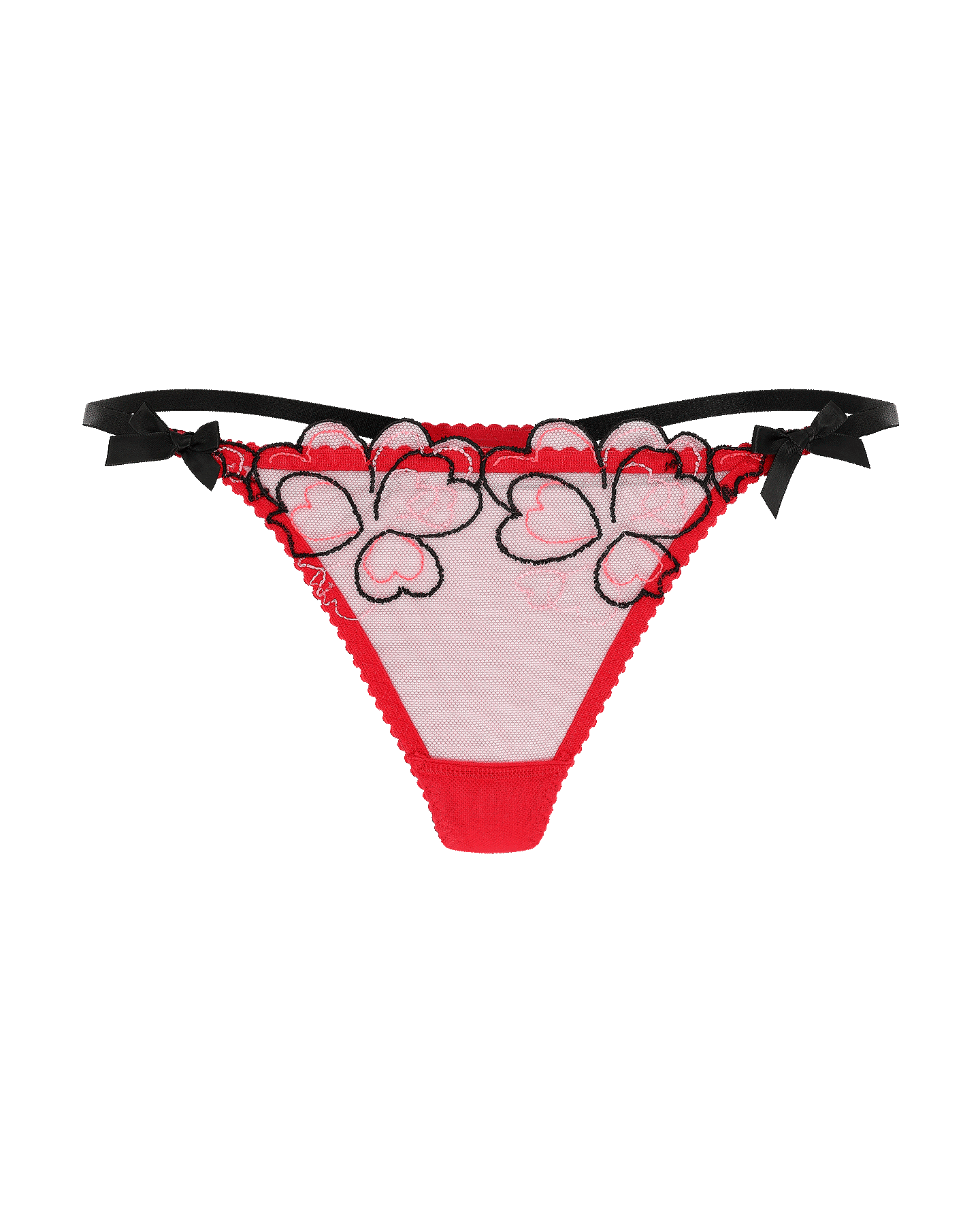 Maysie Thong in Red/Black | By Agent Provocateur New In