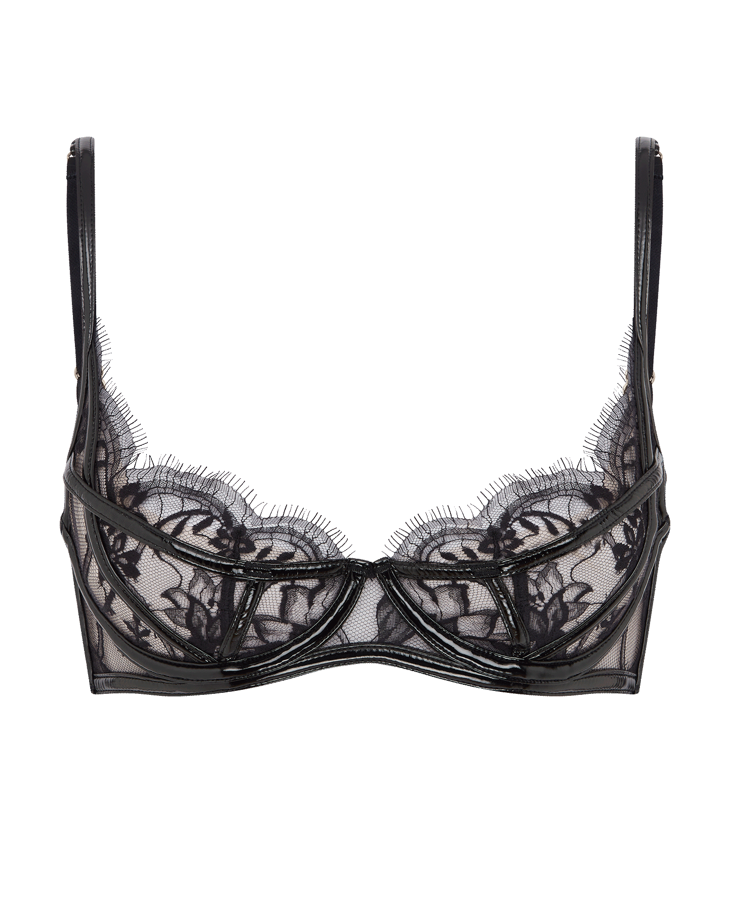 Buy Black Lace Caged Bralette with Bows Online in Australia - Fancy Lingerie