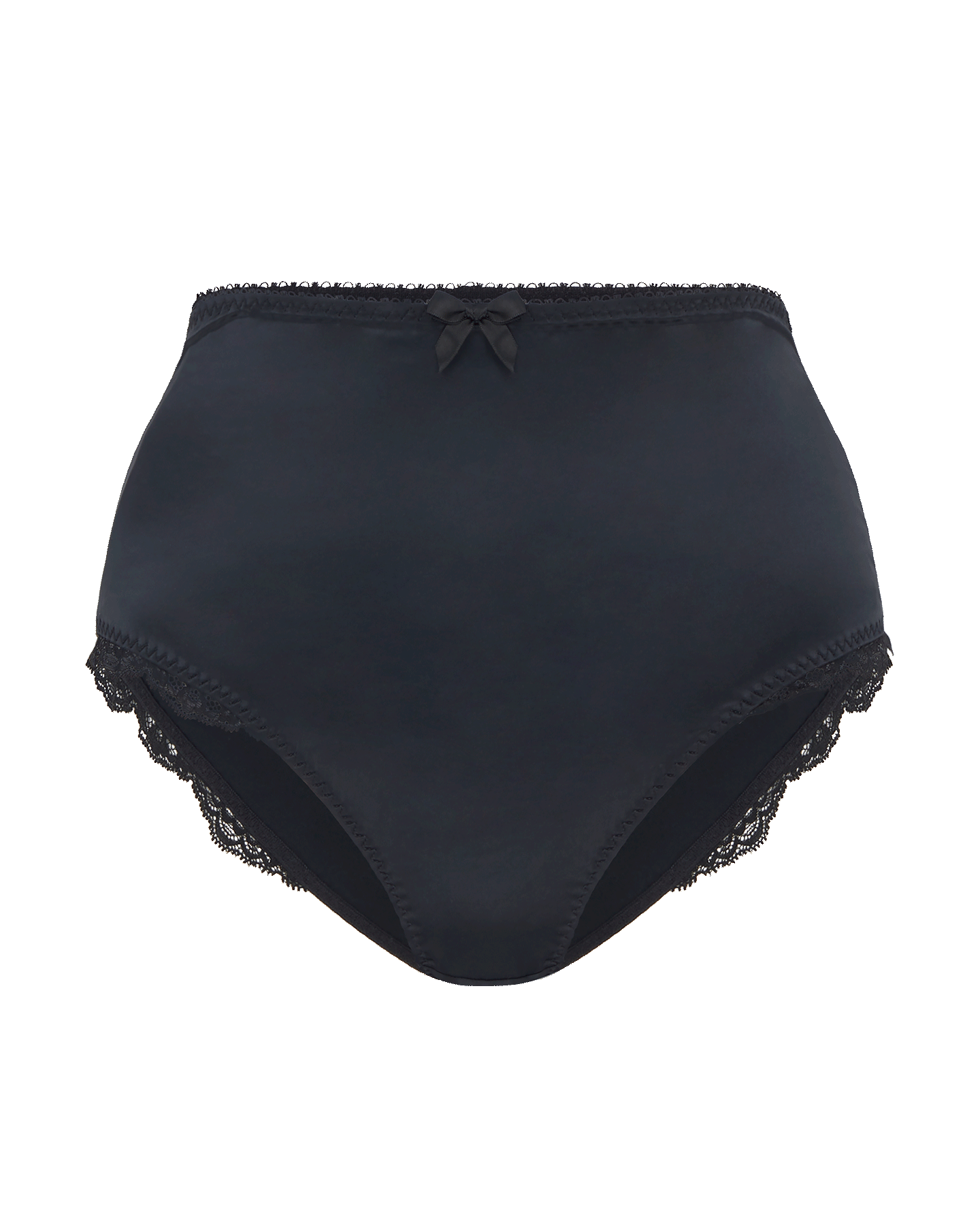 Sloane High Waisted Brief In Blackblack By Agent Provocateur All Lingerie