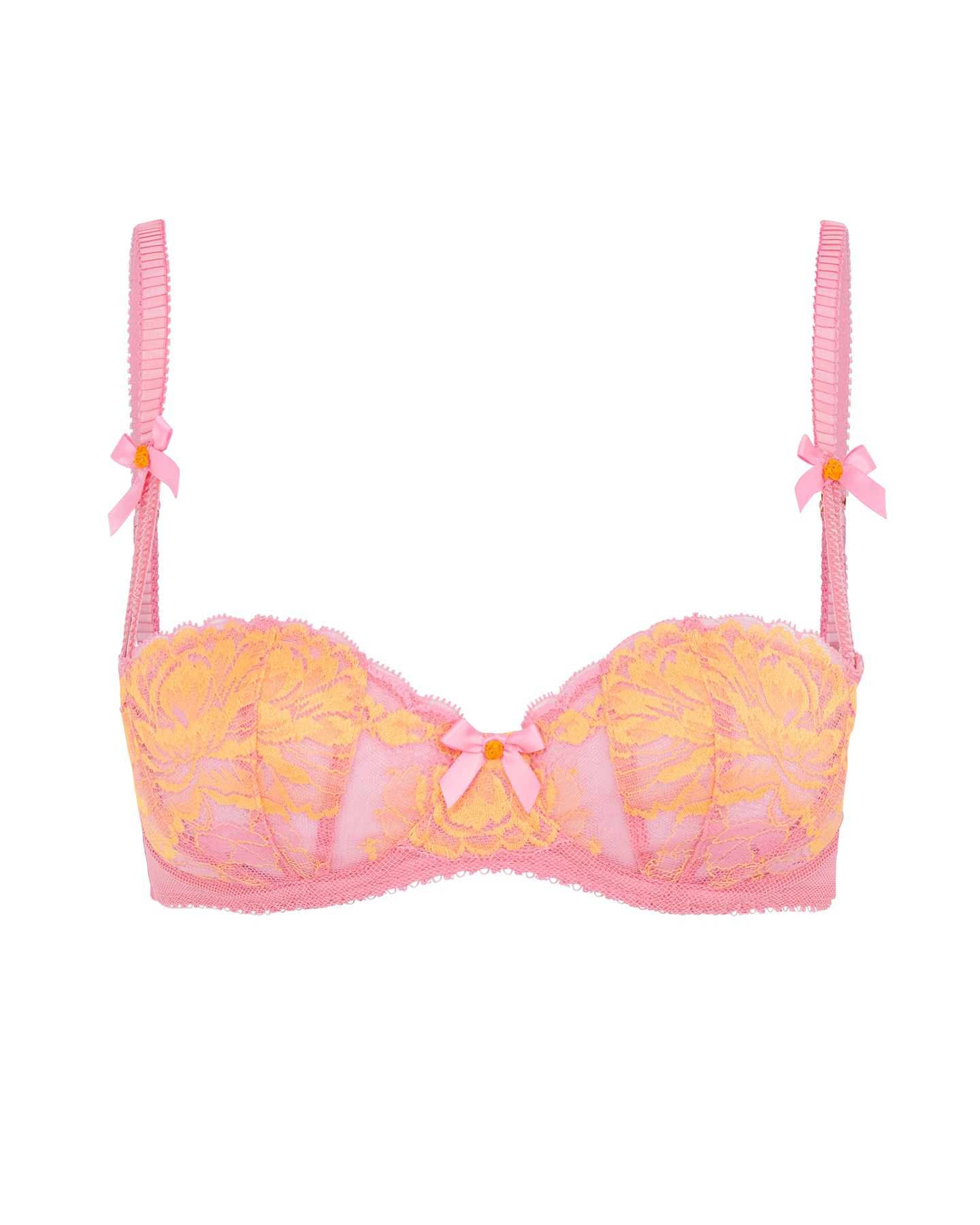 Sachaa Balconette Underwired Bra in Pink | By Agent Provocateur