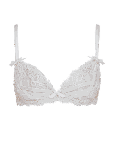 AGENT PROVOCATEUR Nude/Ivory Lindie Bra Size UK 36D BNWT (RARE &  COLLECTABLE) 4230817236330 on eBid United States