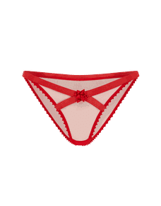 AGENT PROVOCATEUR Sugar Red Silk Satin Thong Size AP 4 BNWT (RARE &  COLLECTABLE) 5054228110398 on eBid New Zealand