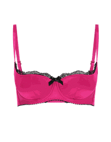 Sloane Thong in Fuchsia/Black | By Agent Provocateur New In