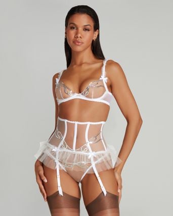 AGENT PROVOCATEUR Nude/Ivory Lindie Bra Size UK 36B BNWT (RARE &  COLLECTABLE) 4230817236194 on eBid Canada