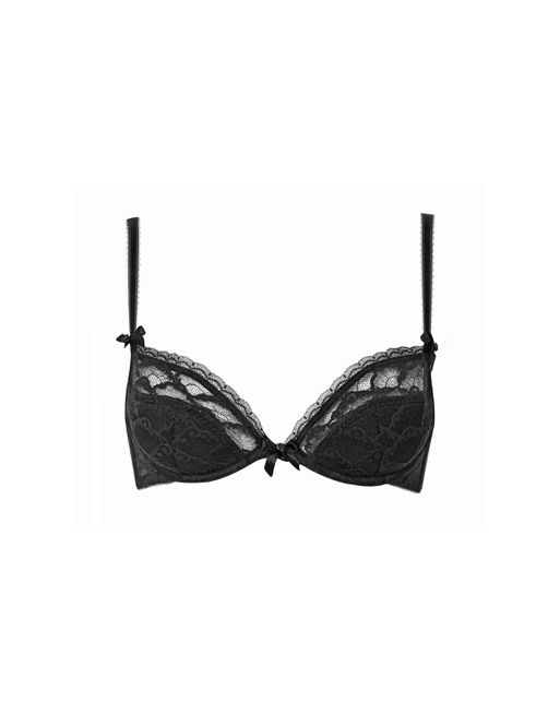 AGENT PROVOCATEUR SOLD OUT ANNA BLACK BRA 34B & 2 SMALL BRIEF UK 8