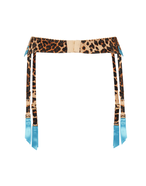 Molly Suspender in Leopard  Agent Provocateur All Lingerie