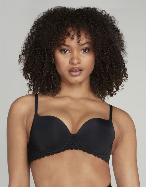 Evelyn - Balcony Multiway Push up Padded Wired Bra - 2 Pack in Black & –  Aadaraya