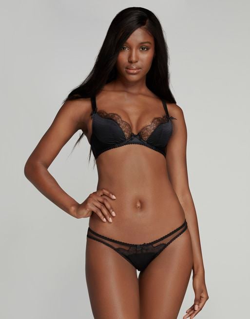 Helene Full Brief in Black | By Agent Provocateur