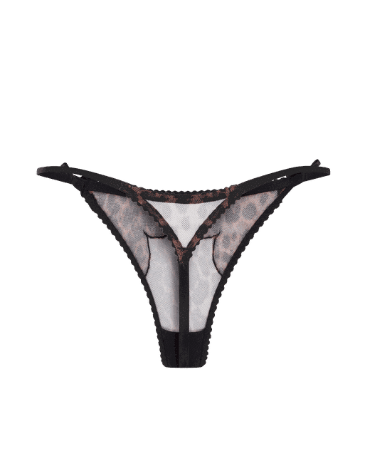 Agent Provocateur Lorna scallop-detail Thong - Farfetch