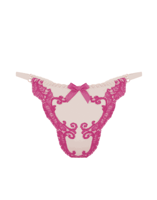 Molly Thong in Pink  By Agent Provocateur