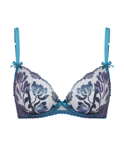UK LACE FLORAL Embroidery Bra Knicker Sets Gorgeous Ladies