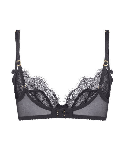 Lorna Lace Plunge Underwired Bra in Black | By Agent Provocateur All  Lingerie