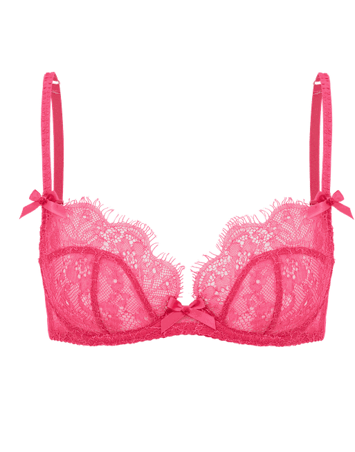 Victoria's Secret Push-up Bra Size 32A Pink EUC