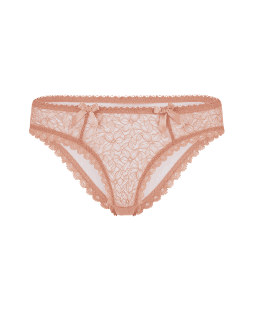 Transparent Panties Sexy Seductive Lace Flowers Low-rise Ladies