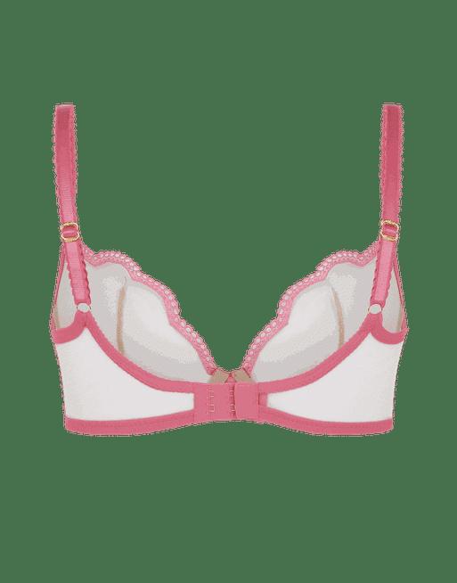 Aurora Padded Non Wired Bra - Off-White / Nude #44574 – The Pink
