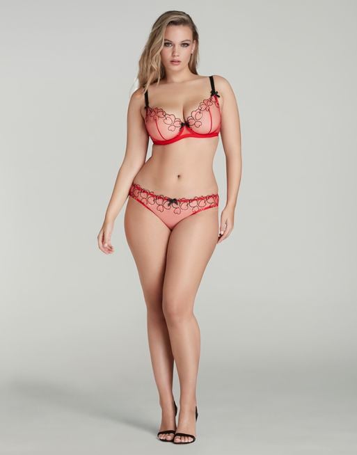 AGENT PROVOCATEUR Red Sugar Quarter Cup Underwired Bra BNWT (RARE &  COLLECTABLE) 5054228110312 on eBid United States