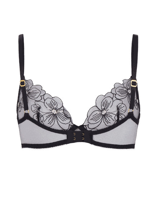 Buy Victoria's Secret Gold Sequin Floral Embroidered Corset Bra Top from  the Next UK online shop