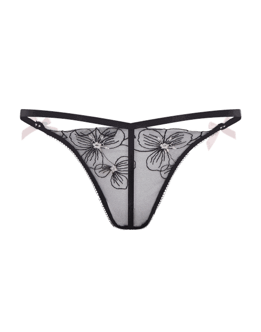 Agent Provocateur Black Lucky Thong – BlackSkinny