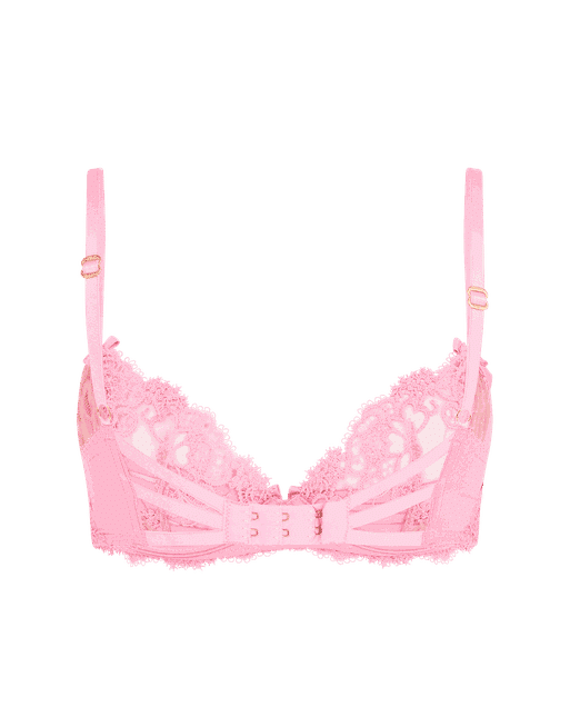 Dioni Plunge Underwired Bra in Pink