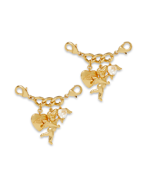 True Love Charms in Gold/Crystal